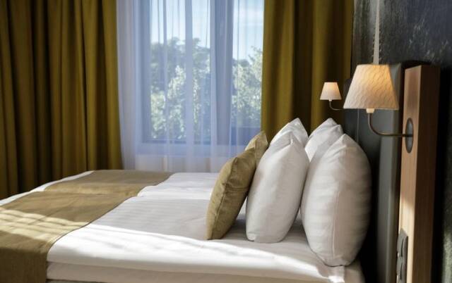 Tweepersoonskamer van hotel Centennial Tallinn