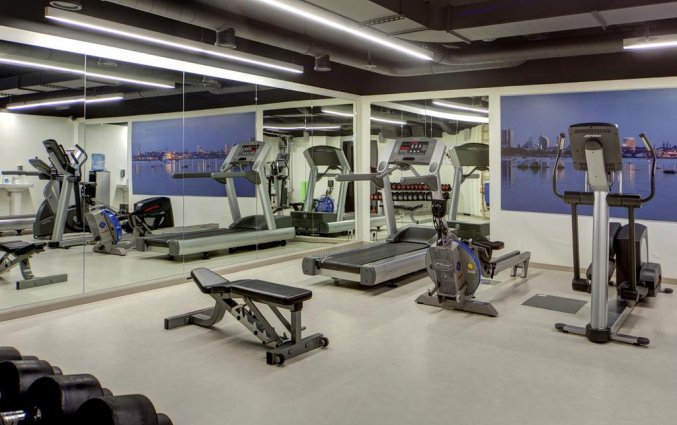 fitnessruimte van hotel Palace Tallinn