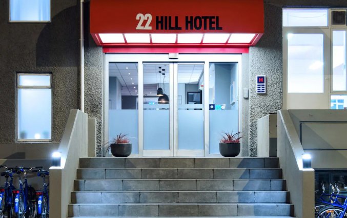 Entree van Hotel 22 Hill in Reykjavik - IJsland