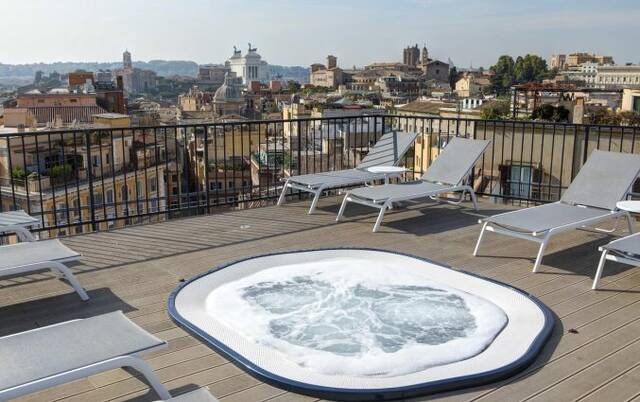 Dakterras van Hotel The K Boutique in Rome