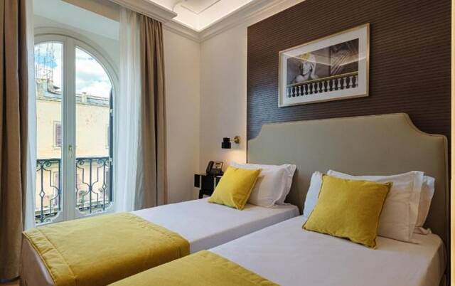Tweepersoonskamer van Hotel The K Boutique in Rome