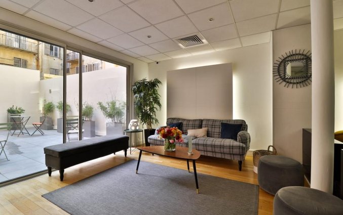 Zithoek van Hotel le Noailles Nice Gare in Nice