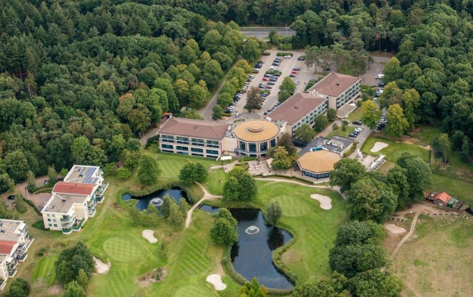 Uitzicht op Hotel DoubleTree by Hilton Royal Parc Soestduinen op de Utrechtse Heuvelrug