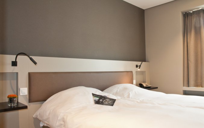 Tweepersoonskamer in Hotel Castelnou Aparthotel Gent