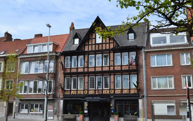 Buitenaanzicht van Hotel Floris in Brugge