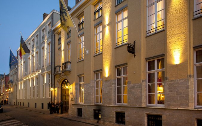 buitenaanzicht van Grand Hotel Casselbergh in Brugge