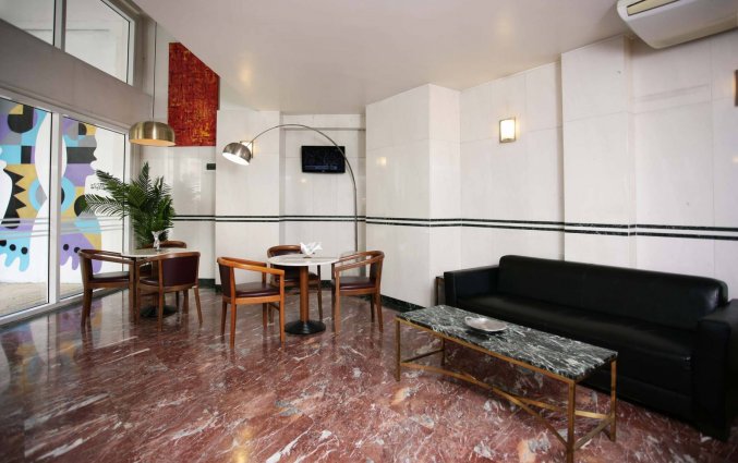 Lobby van Hotel Evripides in Athene