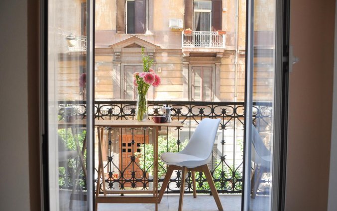 Balkon van Appartementen Hermes Inn Napoli in Napels