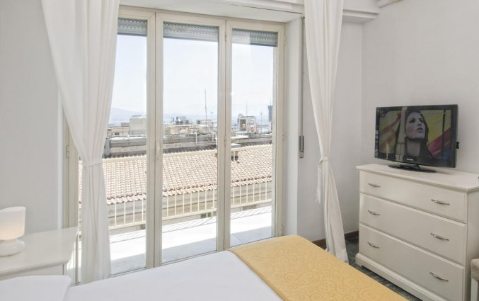 Tweepersoonskamer van San Giacomo 32 Residence in Napels