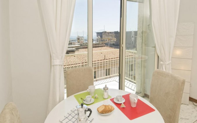 Tweepersoonskamer van San Giacomo 32 Residence in Napels