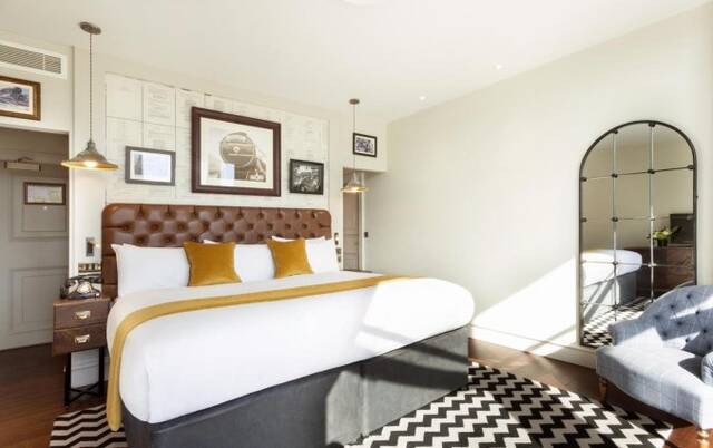 Tweepersoonskamer van Hotel Indigo Edinburgh Princess Street