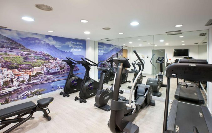 Fitnessruimte van Hotel NH Malaga in Malaga