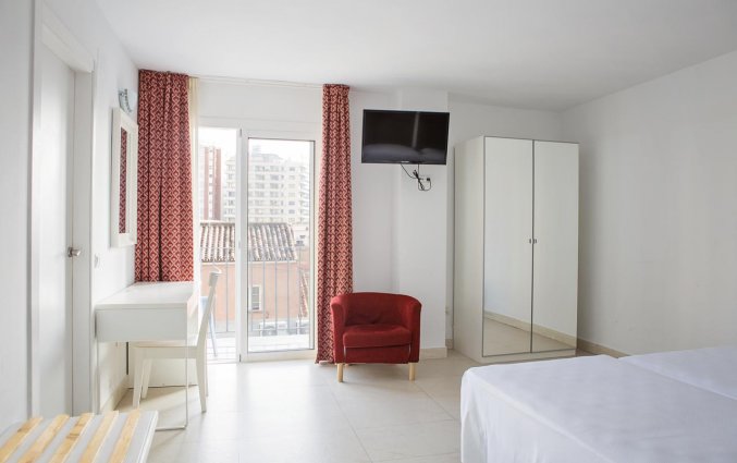 Tweepersoonskamer van Hotel Eliseos in Malaga