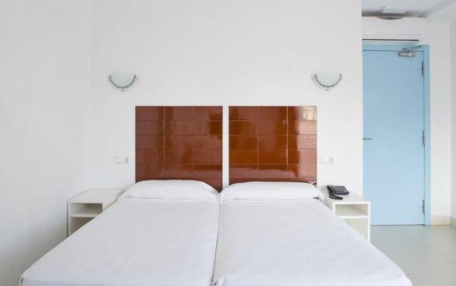 Tweepersoonskamer van Hotel Eliseos in Malaga