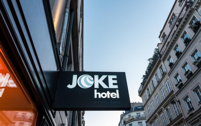 Gebouw van Hotel Joke Astotel in Parijs