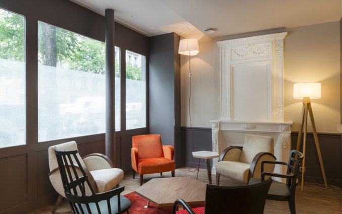 Lounge van Hotel Magenta 38 by Happyculture in Parijs