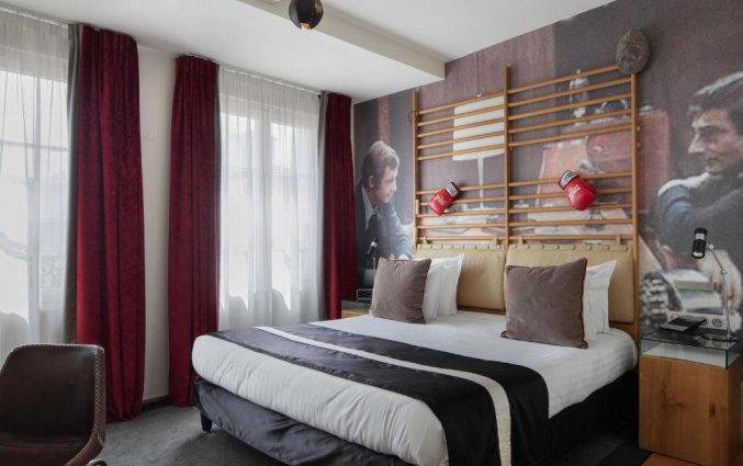 Tweepersoonskamer van hotel Le 123 Sebastopol - Astotel in Parijs