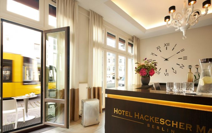 Receptie van Hotel Classik Hackescher Mark in Berlijn