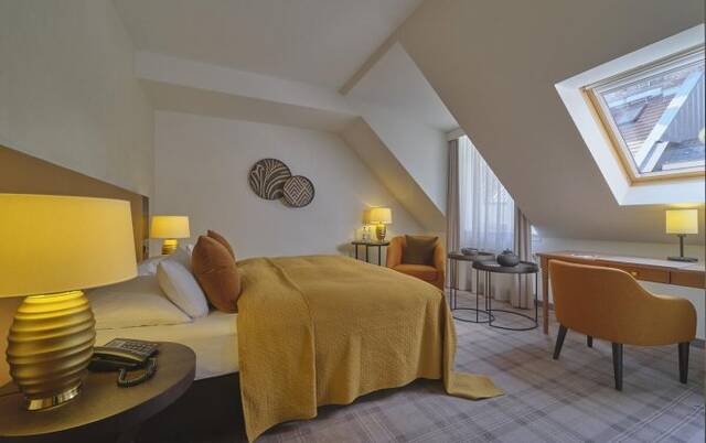 Tweepersoonskamer van Hotel Classik Hackescher Mark in Berlijn