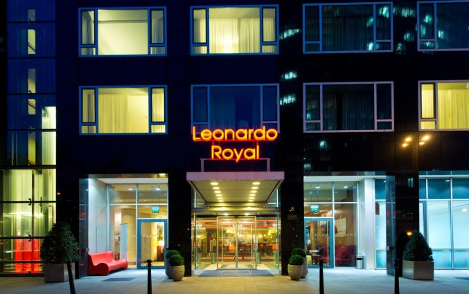 Gebouw van Hotel Leonardo Royal in Düsseldorf 