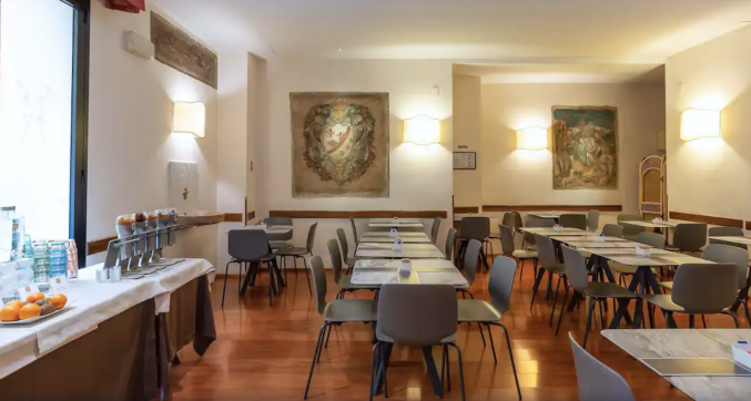 Restaurant in Hotel Machiavelli Palace