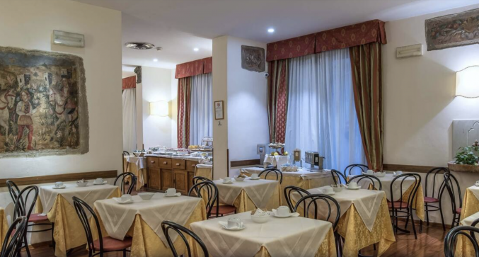 Restaurant in Hotel Machiavelli Palace