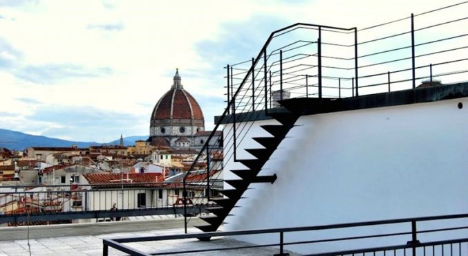 uitzicht bij hotel Cantoria Florence