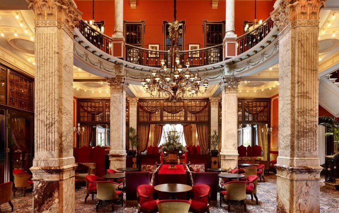 Lobby van Hotel Des Indes in Den Haag