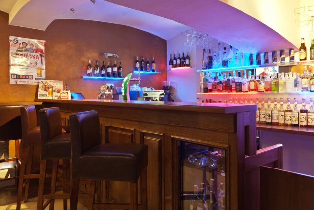 Bar van Hotel Maksymilian in Krakau