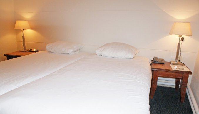Slaapkamer van Hotel Fletcher Restaurant De Burghoeve