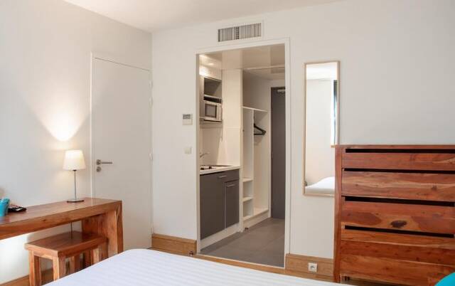 Kamer van aparthotel Victoria Garden in Bordeaux