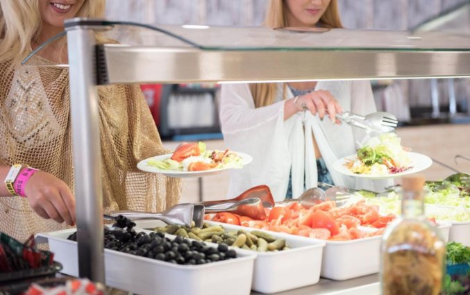 Buffet bij hotel BH Mallorca