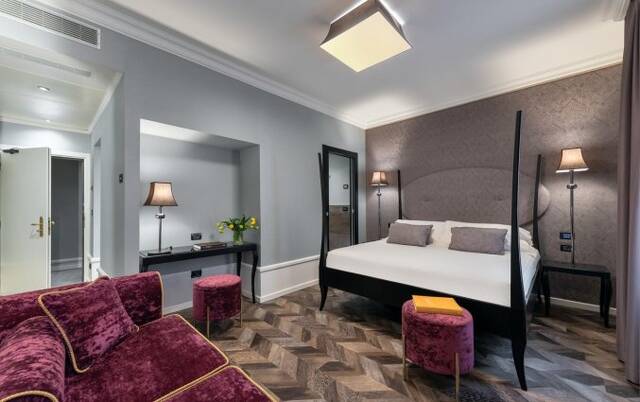 Tweepersoonskamer van Hotel Milano & SPA in Verona
