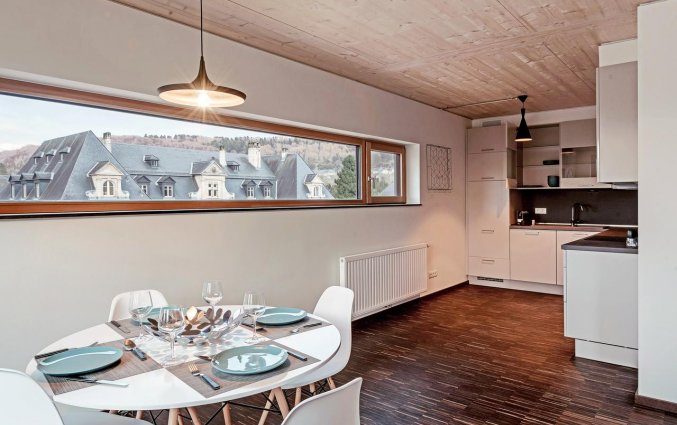 Keuken van appartement Vistay Luxemburg