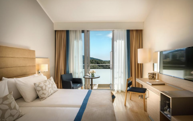 Tweepersoonskamer van Hotel Valamar Argosy in Dubrovnik