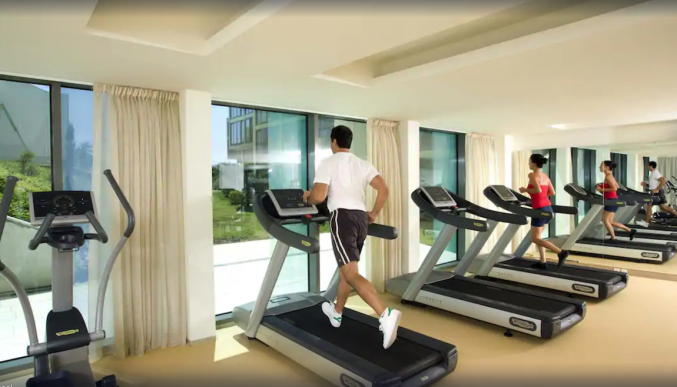 Fitnessruimte van Hotel Valamar Lacroma in Dubrovnik