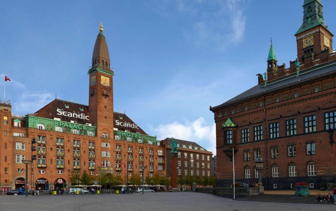 Gebouw van hotel Scandic Palace Kopenhagen