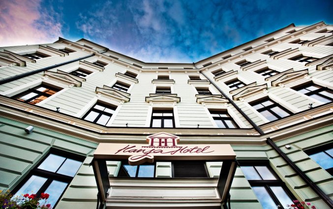Gebouw van Hotel Hanza in Riga
