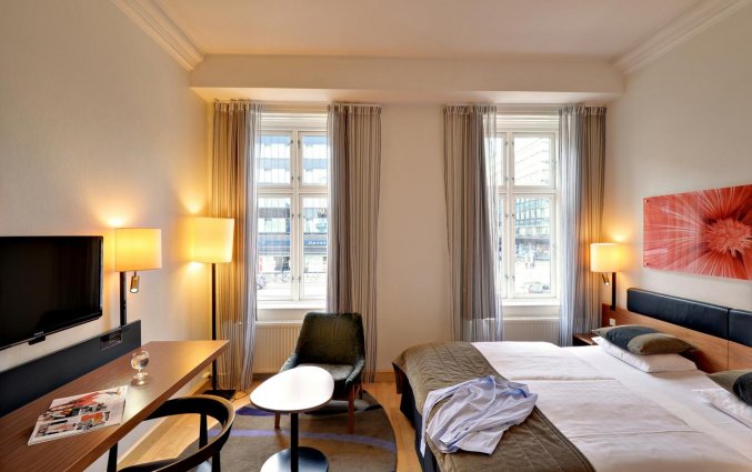 Tweepersoonskamer van Hotel Scandic Webers Kopenhagen