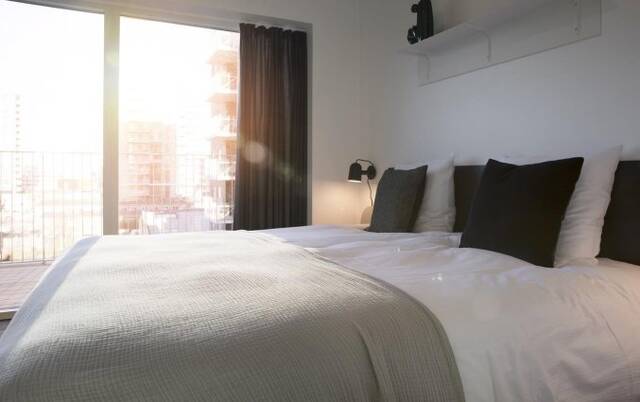Tweepersoonskamer van Hotel CPH Studio in Kopenhagen