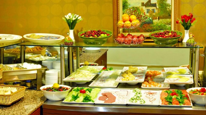 Ontbijt van Golden Crown Hotel Istanbul