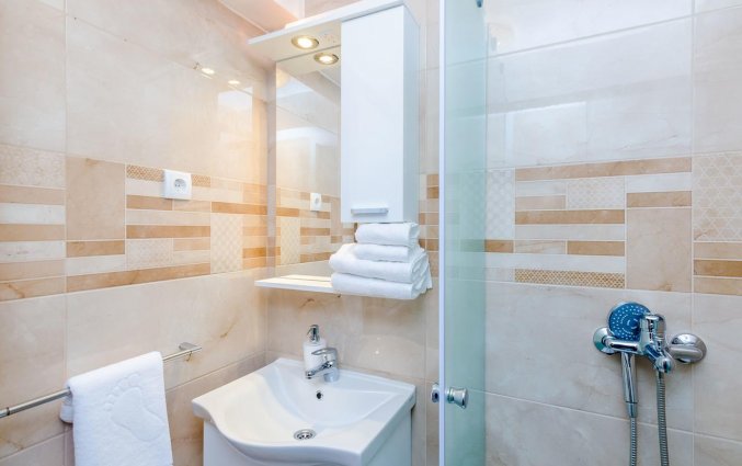 Badkamer in de kamer van Hotel Rooms Baza in Dubrovnik