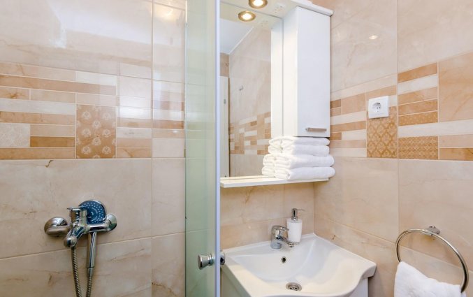 Badkamer in de kamer van Hotel Rooms Baza in Dubrovnik