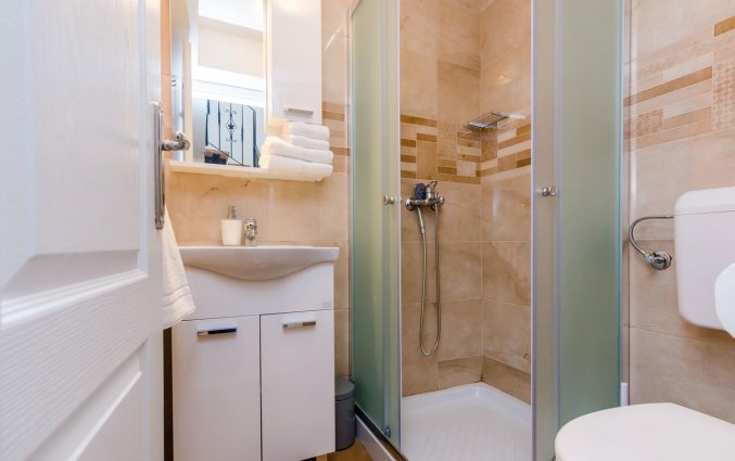 Badkamer in de kamer van Hotel Rooms Baza in Dubrovnik