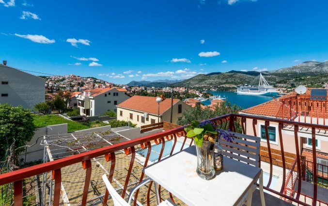 Balkon van Aparthotel Villa Viljalo in Dubrovnik