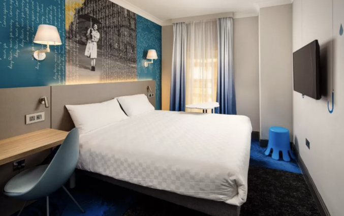 Tweepersoonskamer van Hotel ibis Styles Manchester Portland