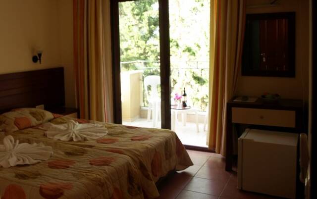 Tweepersoonskamer van Hotel Lemas Suite in Side