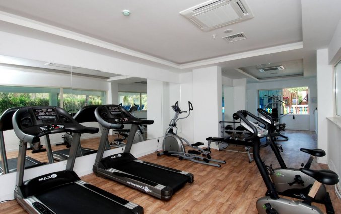 Fitnessruimte van Hotel Maya World in Side