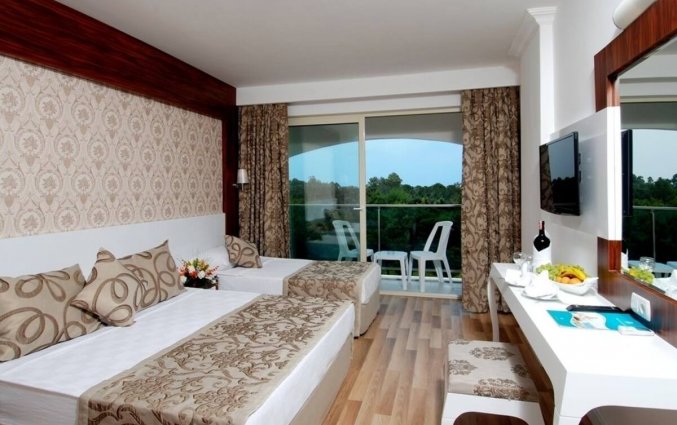 Slaapkamer van Hotel Maya World in Side