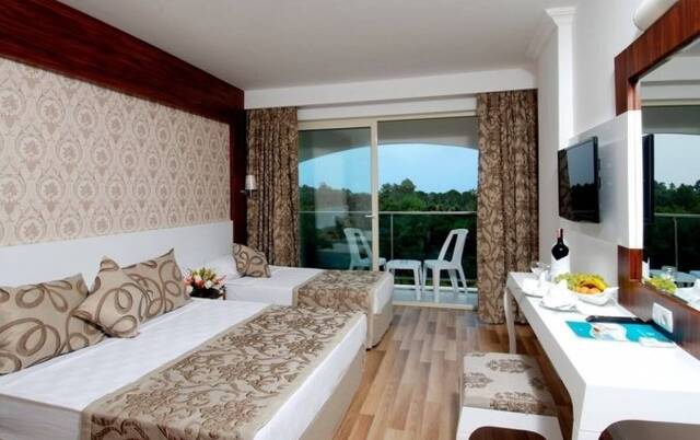 Slaapkamer van Hotel Maya World in Side